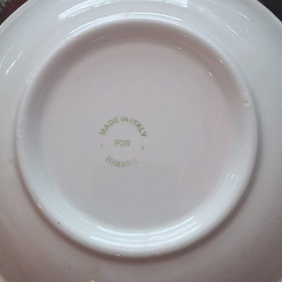 Set of 4 pasta bowls, made in Italy for Himark - Picture 7 of 9